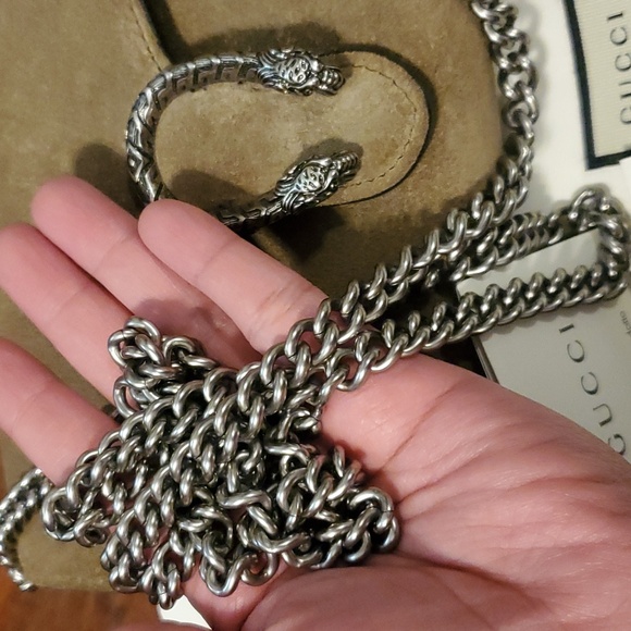 Gucci Dionysus suede chain wallet - Picture 7 of 9